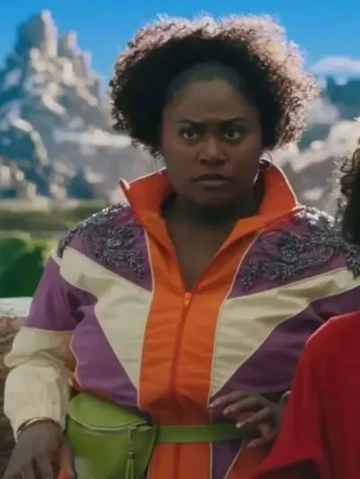 A Minecraft Movie 2025 Danielle Brooks ColourBlock Jacket