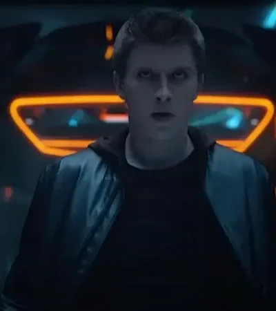 Tron Ares 2025 Cameron Monaghan Leather Jacket